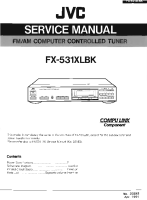 JVC FX-531-XLBK-Service-Manual